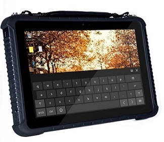 Porta RS232 ed una porta LAN per il collegamento del tablet rugged a macchine ed impianti
